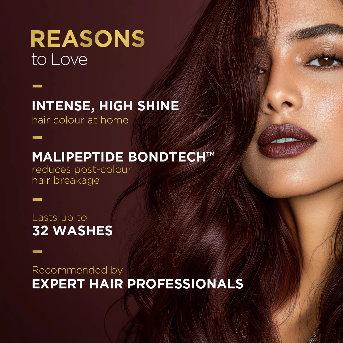 High Shine Conditioning Hair Colour - Mahogany Reddish Brown  (Shade 4.56) - Image 7