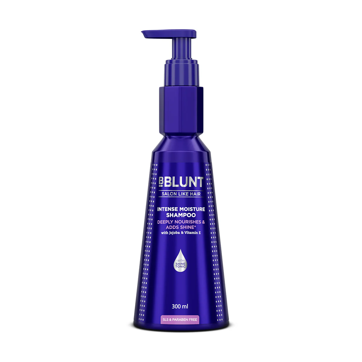 Intense Moisture Shampoo with Jojoba and Vitamin E for Dry & Frizzy Hair - 300 ml - Image 4