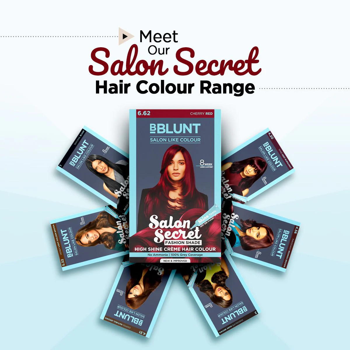 Salon Secret High Shine Crème Hair Colour - Cherry Red - 100 g - Image 7